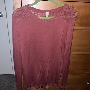 Lululemon orange sweater